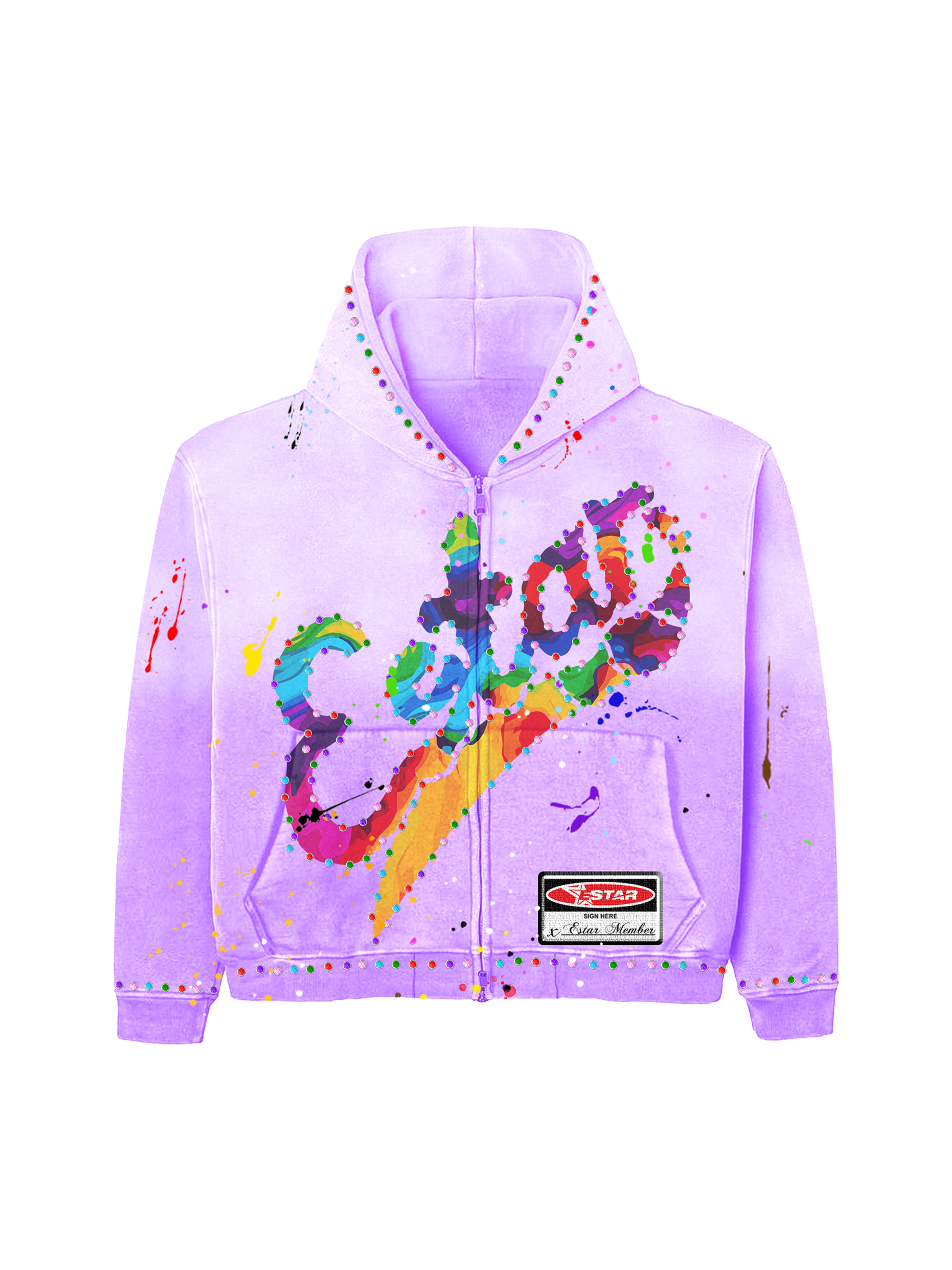 VALLAD パーカー io I LOVE VALLAD HOODIE XL Artist Hoodie LAV – ESTAR.US